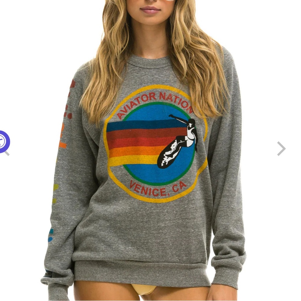Aviator Nation crewneck sweatshirt